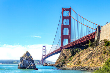 Golden Gate - obrazy, fototapety, plakaty
