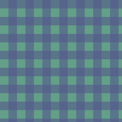 Green and blue buffalo plaid background in 12x12 tartan pattern for design elements.