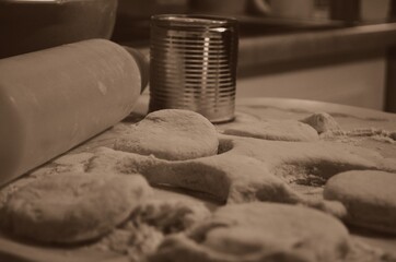 Cutting Biscuits