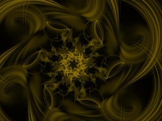 Imaginatory fractal background Image