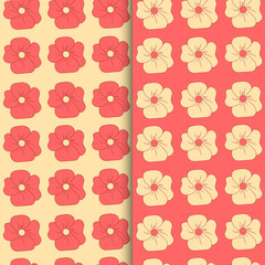 Seamless Flower patterns