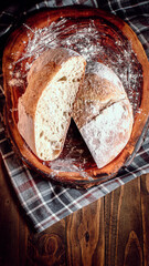 Pães de fermentação natural