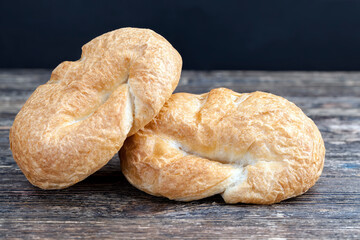 puff pastry with red berry filling