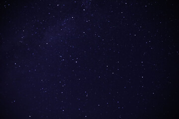 Obraz premium Beautiful view of starry sky at night