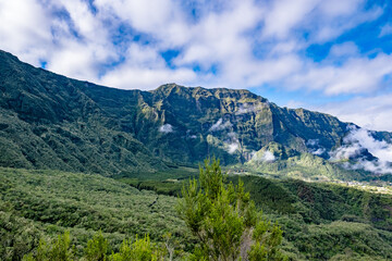 Landscape in the mountains - Reunion