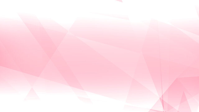 Abstract Pink White Polygon Triangle Pattern Gradient Background. 3d Render Illustration.