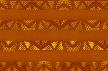 Colored African fabric – Seamless pattern, cotton, photo 