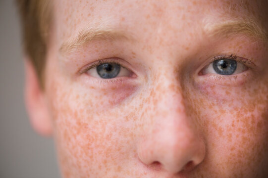 Portrait of boy (16-17)