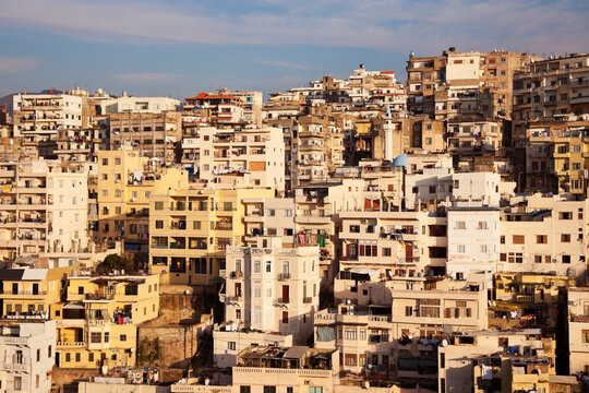 Panorama of modern day Tripoli