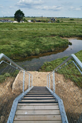 Fototapeta premium house in the grasslands 