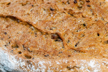 a whole fresh soft bread