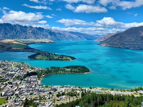 Blue lake New Zeland