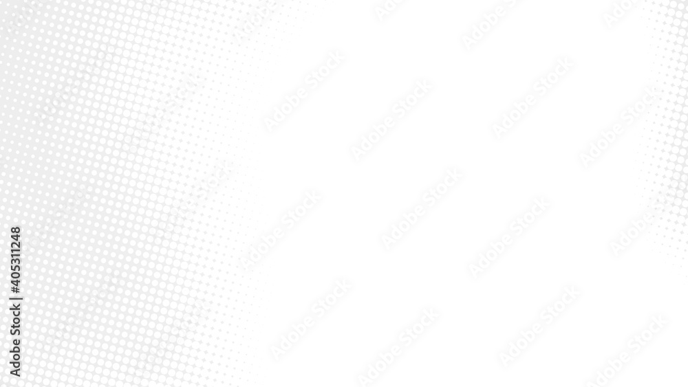 Poster dot white gray wave light technology texture background. abstract big data digital concept. 3d rende