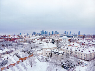Warszawa © Drone in Warsaw