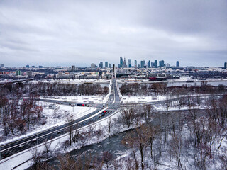 Warszawa © Drone in Warsaw