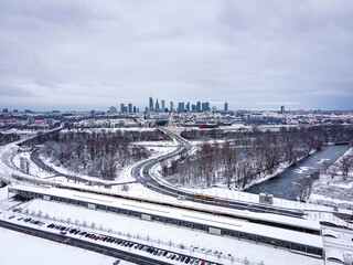 Warszawa © Drone in Warsaw