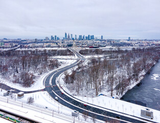 Warszawa © Drone in Warsaw