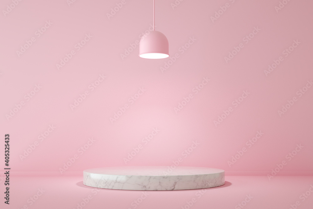 Poster minimal scene template display for show product 3d render