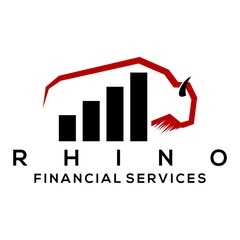 animal financial services logo vector