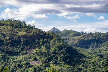 Fototapeta na wymiar Tropical Wilderness and Mountains of Pampanga, Luzon, Philippines