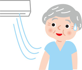 シニア熱中症対策エアコン