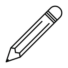 pencil icon vector