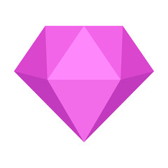 diamond icon, jewel, gem vector