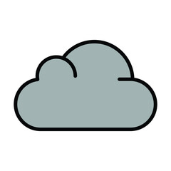 cloud icon vector