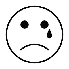 sad, happy, moody, surprised, angry, smile emoticon smiley icon vector