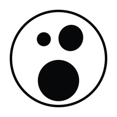 sad, happy, moody, surprised, angry, smile emoticon smiley icon vector