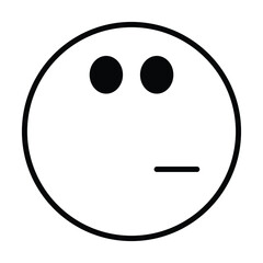 sad, happy, moody, surprised, angry, smile emoticon smiley icon vector