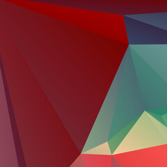 Abstract Color Polygon Background Design, Abstract Geometric Origami Style With Gradient Design EPS 10