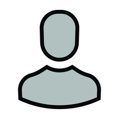 user icon, man people vector