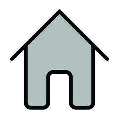 home house icon vector
