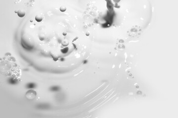 Fresh cow milk for breakfast