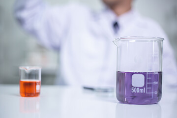 scientist in laboratory