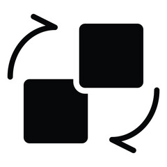 switch icon vector