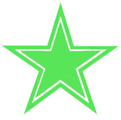 Green Star Graphic