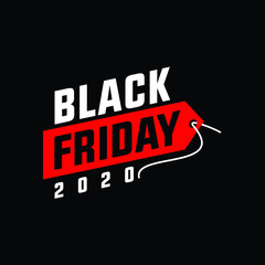 Fototapeta na wymiar black friday logo vector