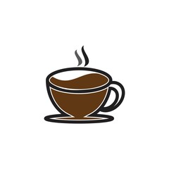 coffee glass logo
