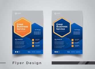 Great business solution flyer templates design 