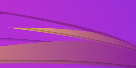 Vector abstract purple background with orange yellow speed lines