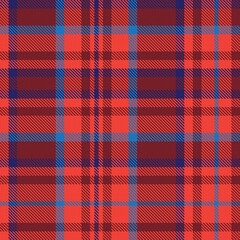 Colourful Plaid textured Seamless Pattern