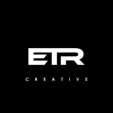 ETR Letter Initial Logo Design Template Vector Illustration