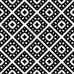 Black and white texture. Abstract seamless geometric pattern.
