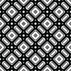 Black and white texture. Abstract seamless geometric pattern.
