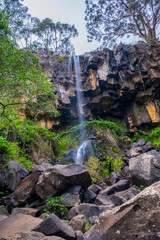 Scenic waterfall in Daylesford, Victoria, Australia
