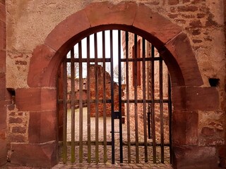 entrance to the castle