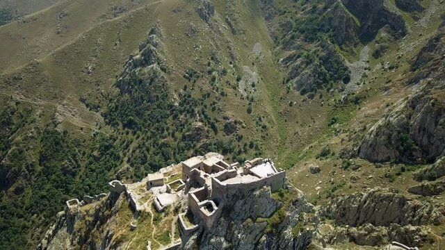 Aerial Iran Tabriz Babak Fort