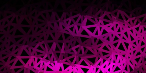 Dark pink vector geometric polygonal design.